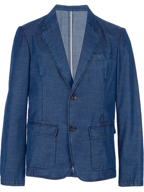 gucci denim blazer|Gucci blazer for men.